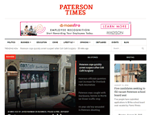 Tablet Screenshot of patersontimes.com